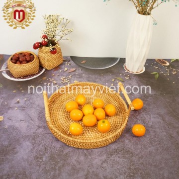Khay Đựng Đồ Mây Tre KDMT0031